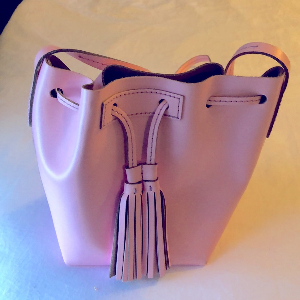 Bubblegum Pink J. Crew Bucket Bag